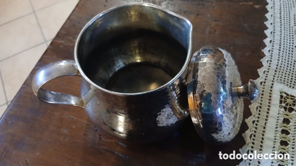 Antig&uuml;edades: Set silver te e oggetti - Foto 8