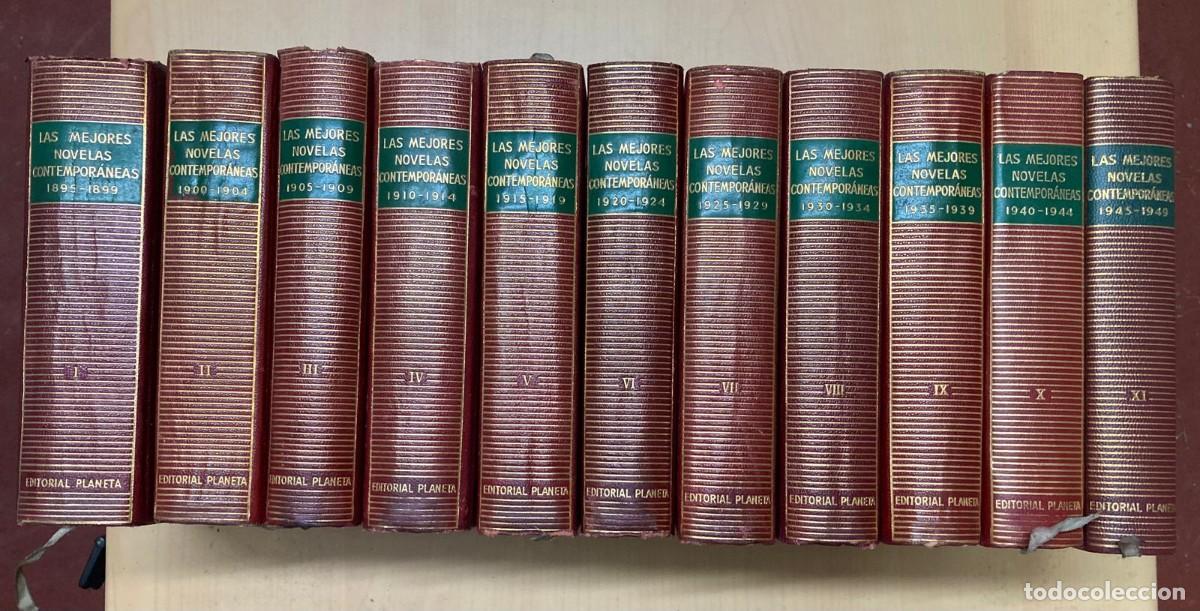 Antig&uuml;edades: &bull; Colecci&oacute;n Las Mejores Novelas Contempor&aacute;neas - 11 Tomos Completo (1895-1949) - Ed. Planeta