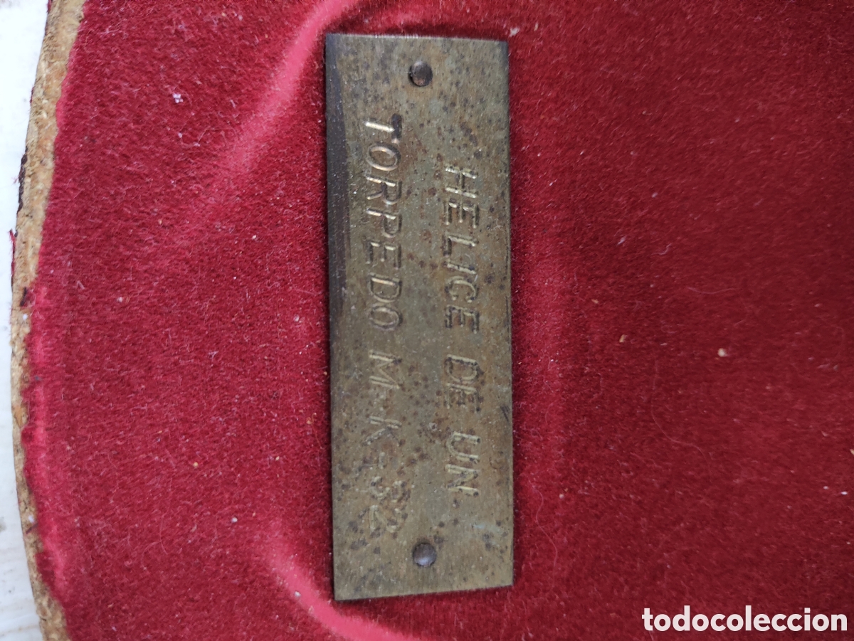 Antig&uuml;edades: Helice de bronce de torpedo mk32 - Foto 3