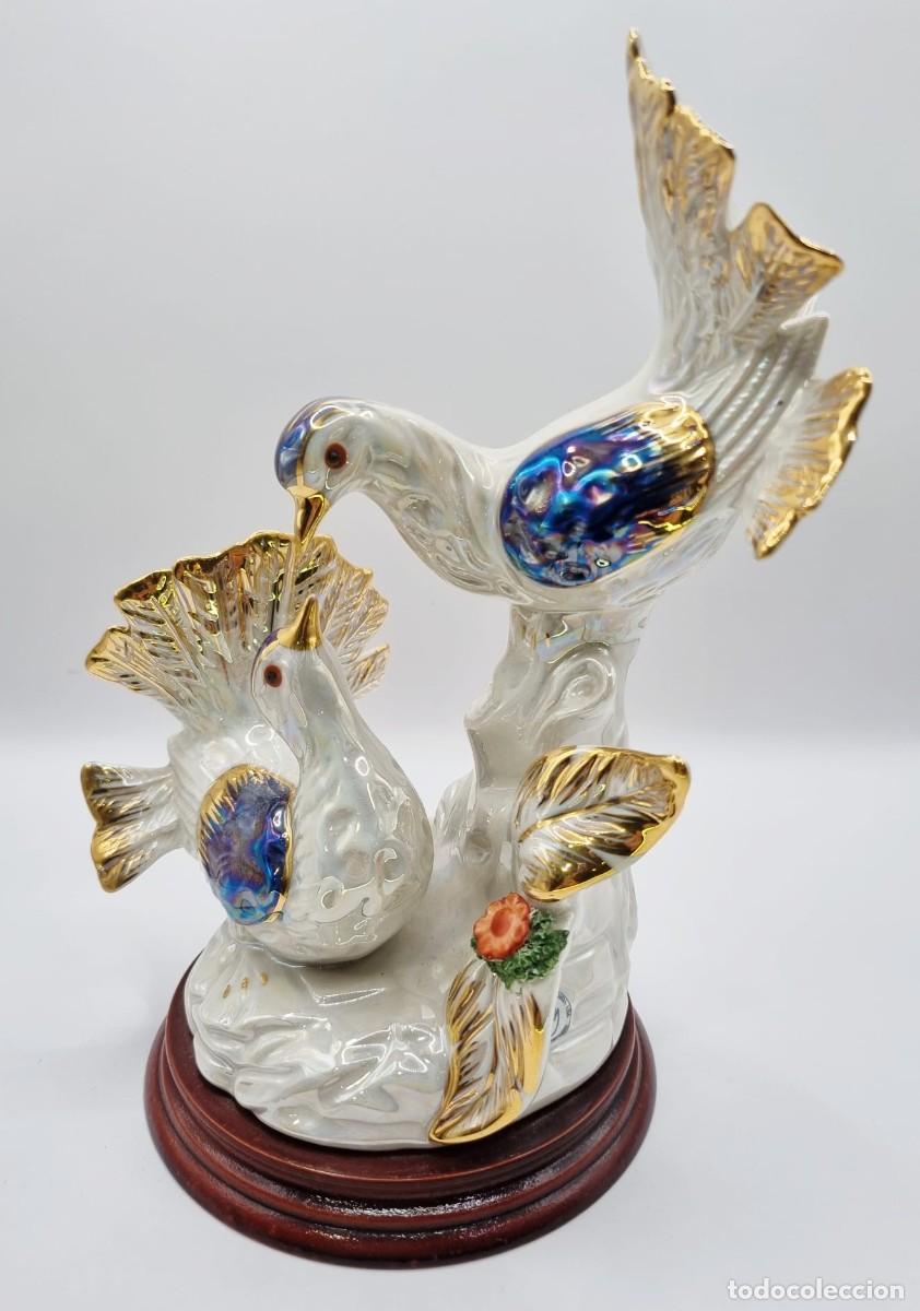 Antig&uuml;edades: Figura palomas de Maicel - Foto 2