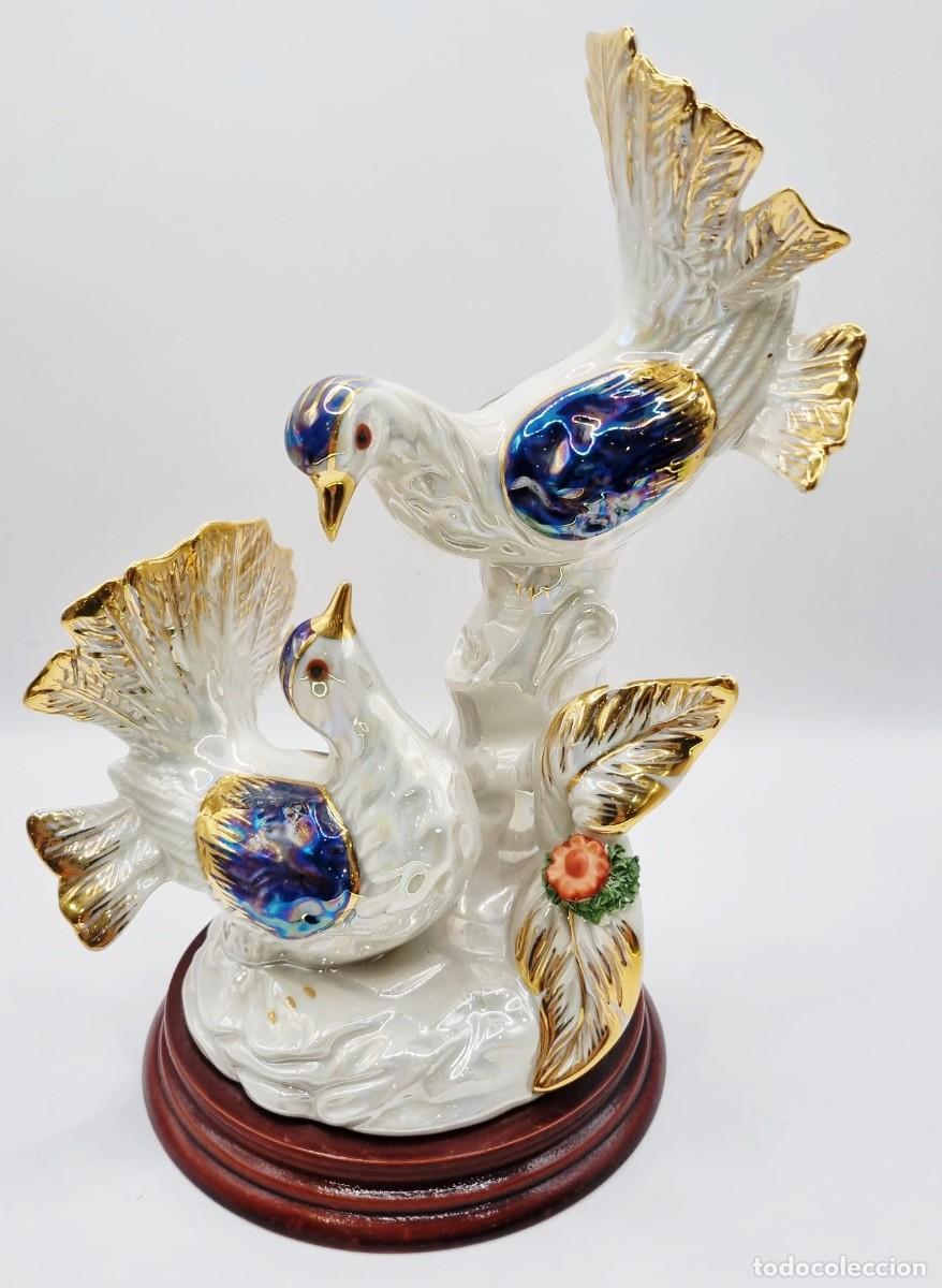 Antig&uuml;edades: Figura palomas de Maicel - Foto 7