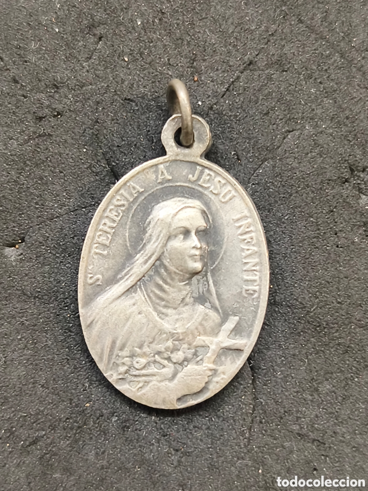 Antig&uuml;edades: Medalla plata s.Teresa a Jesu Infante