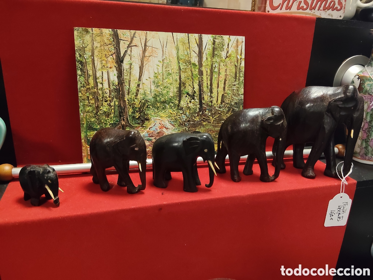 Antig&uuml;edades: Magn&iacute;fica colecci&oacute;n de elefantes - Foto 1