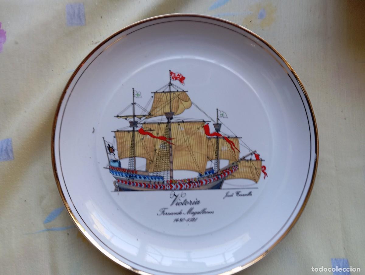 Antig&uuml;edades: LOS NAVES DE LAS GRANDES EXPLORACIONES (PORCELANAS DE BIDASOA)