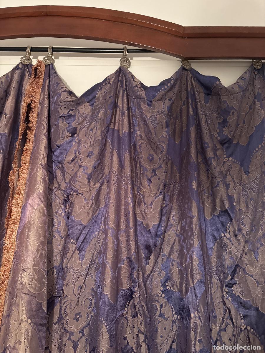 Antig&uuml;edades: Antiguas cortinas de sedina - Foto 2