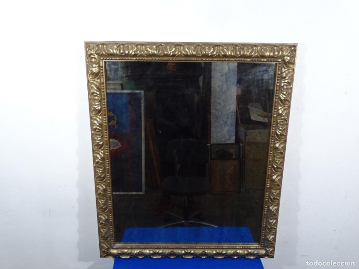Antig&uuml;edades: GRAN ESPEJO ESTILO AGUAS BIEN ENMARCADO EN L&rsquo;ARTISTICA GIRONA.