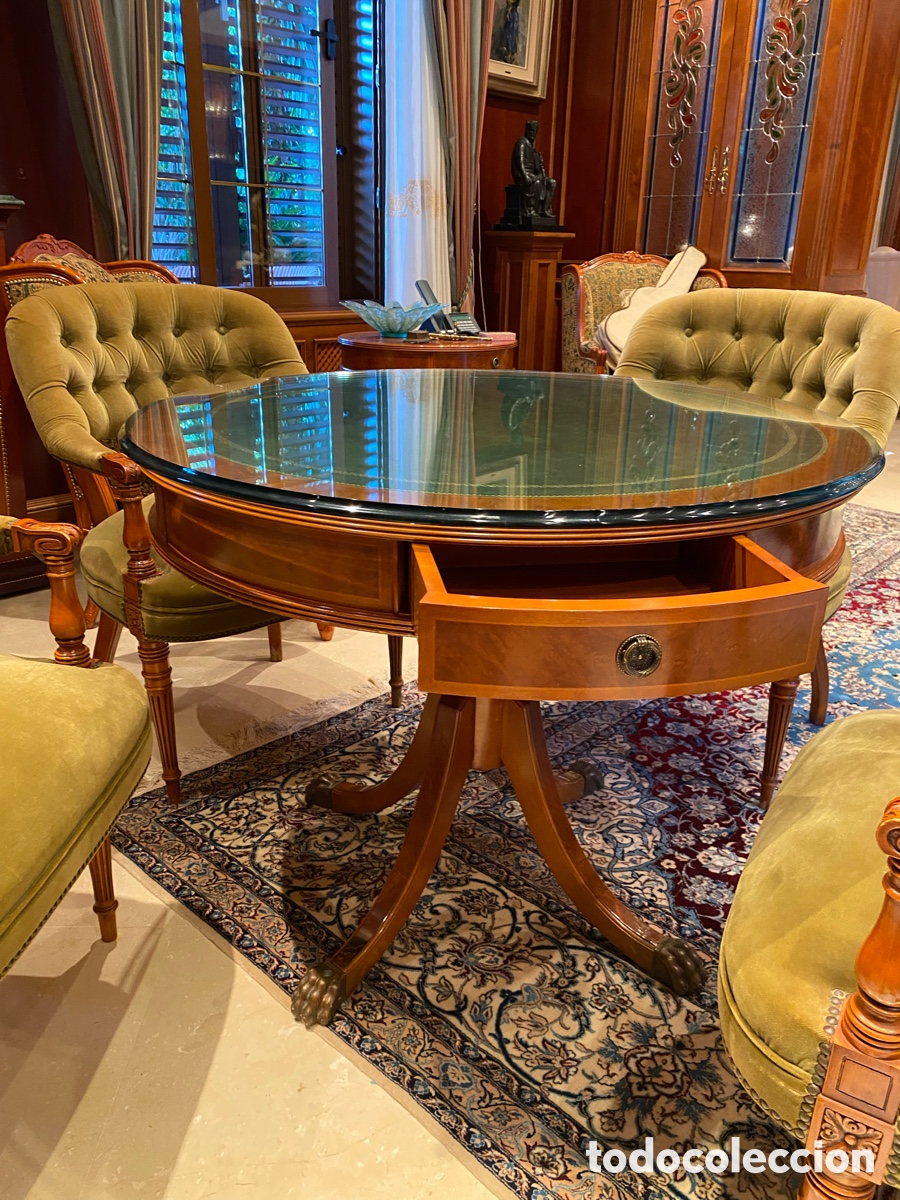 Antig&uuml;edades: Mesa completa de juego de estilo cl&aacute;sico - Foto 3