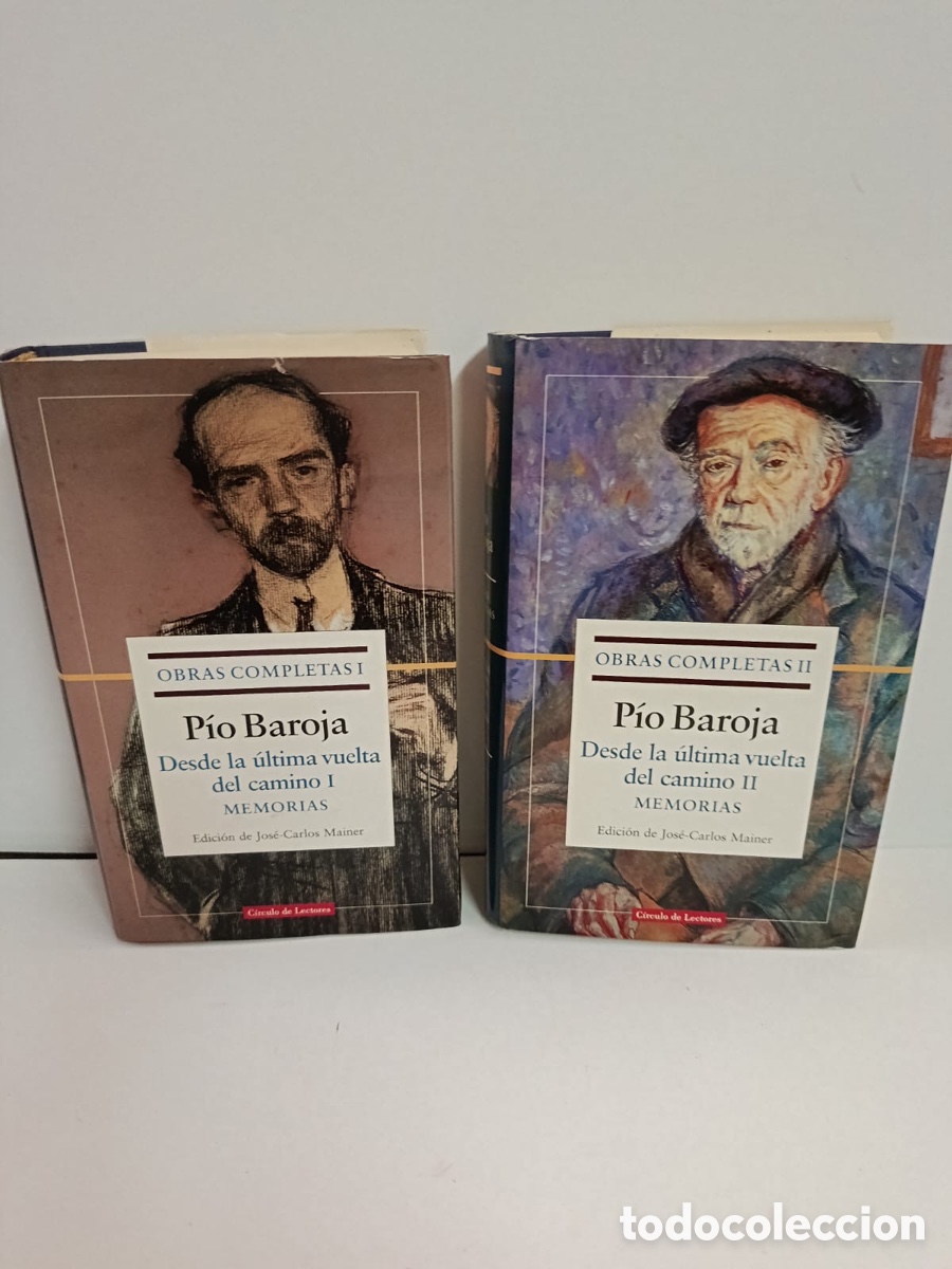 Antig&uuml;edades: Pio Baroja Desde la &uacute;ltima vuelta del camino 2 vol&uacute;menes
