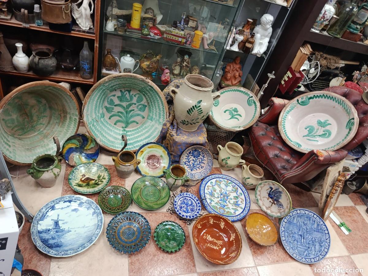 Antig&uuml;edades: Lebrillos,orzas,fuentes,platos de cer&aacute;mica antigua