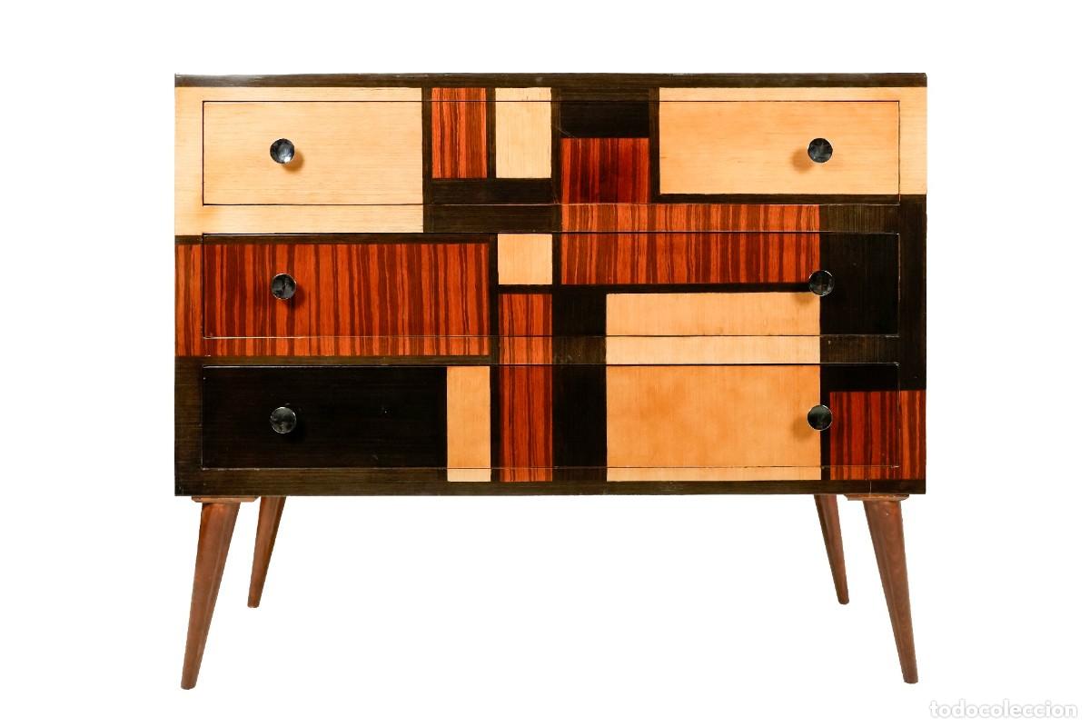 Antig&uuml;edades: C&oacute;moda estilo Mid Century - Foto 1