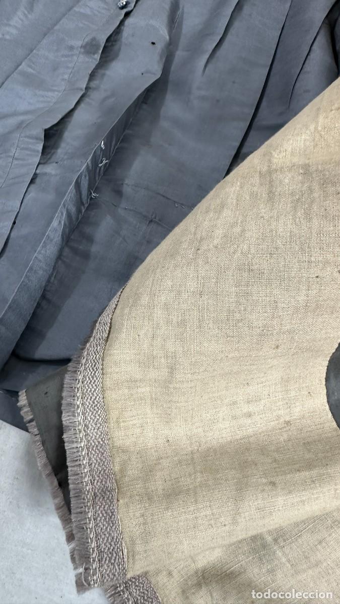 Antig&uuml;edades: Antiguo vestido de seda gris - Foto 10