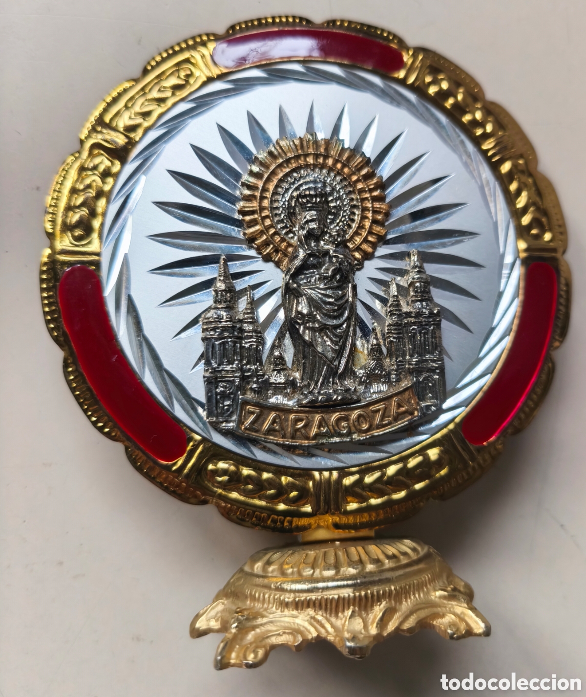 Antig&uuml;edades: PRECIOSA IMAGEN DE LA VIRGEN DE LA CABEZA, DE METAL