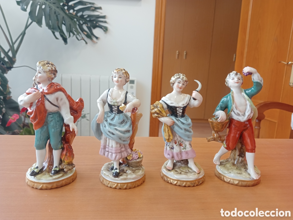 Antig&uuml;edades: Lote completo Las Cuatro Estaciones Salvador Mayol/Mallol