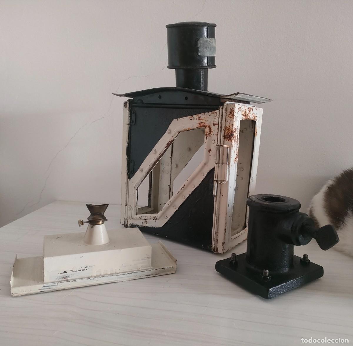Antig&uuml;edades: Farol Renfe linea Martorell para cambio de agujas