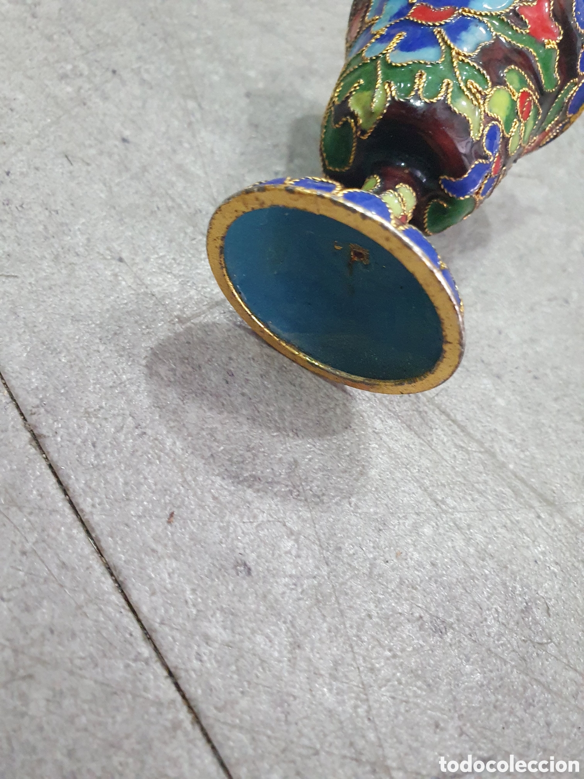 Antig&uuml;edades: Copa de Cloisonn&eacute;. (L120) - Foto 3