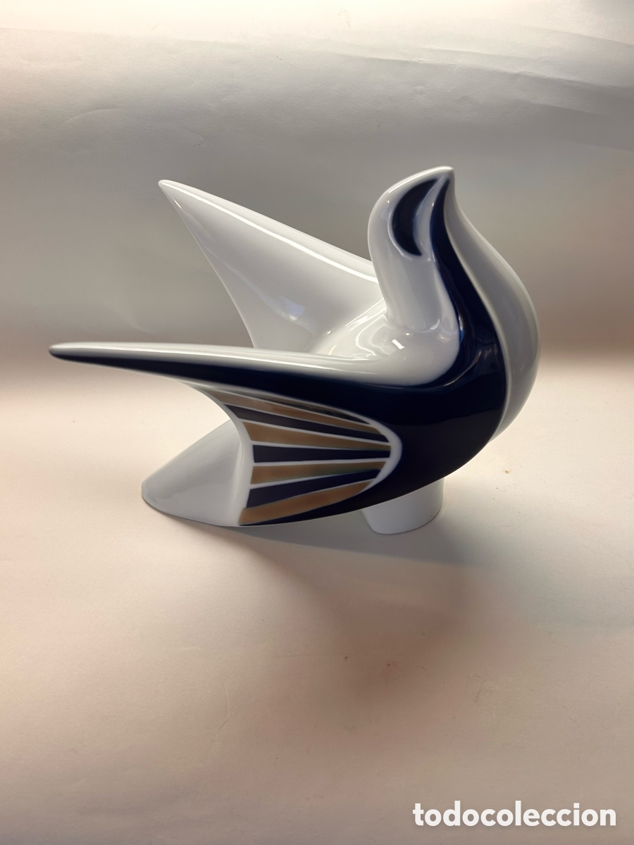 Antig&uuml;edades: Figura Paloma - Porcelana de Sargadelos