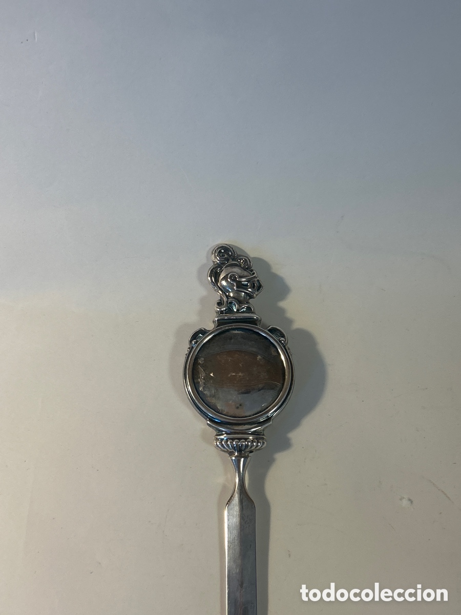 Antig&uuml;edades: Abrecartas plata de ley - Foto 4
