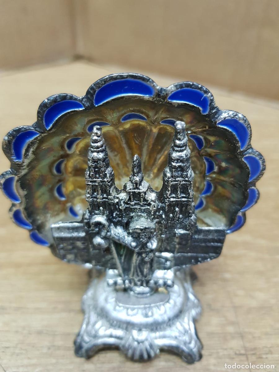 Antig&uuml;edades: IMAGEN DE METAL DE SANTIAGO DE COMPOSTELA