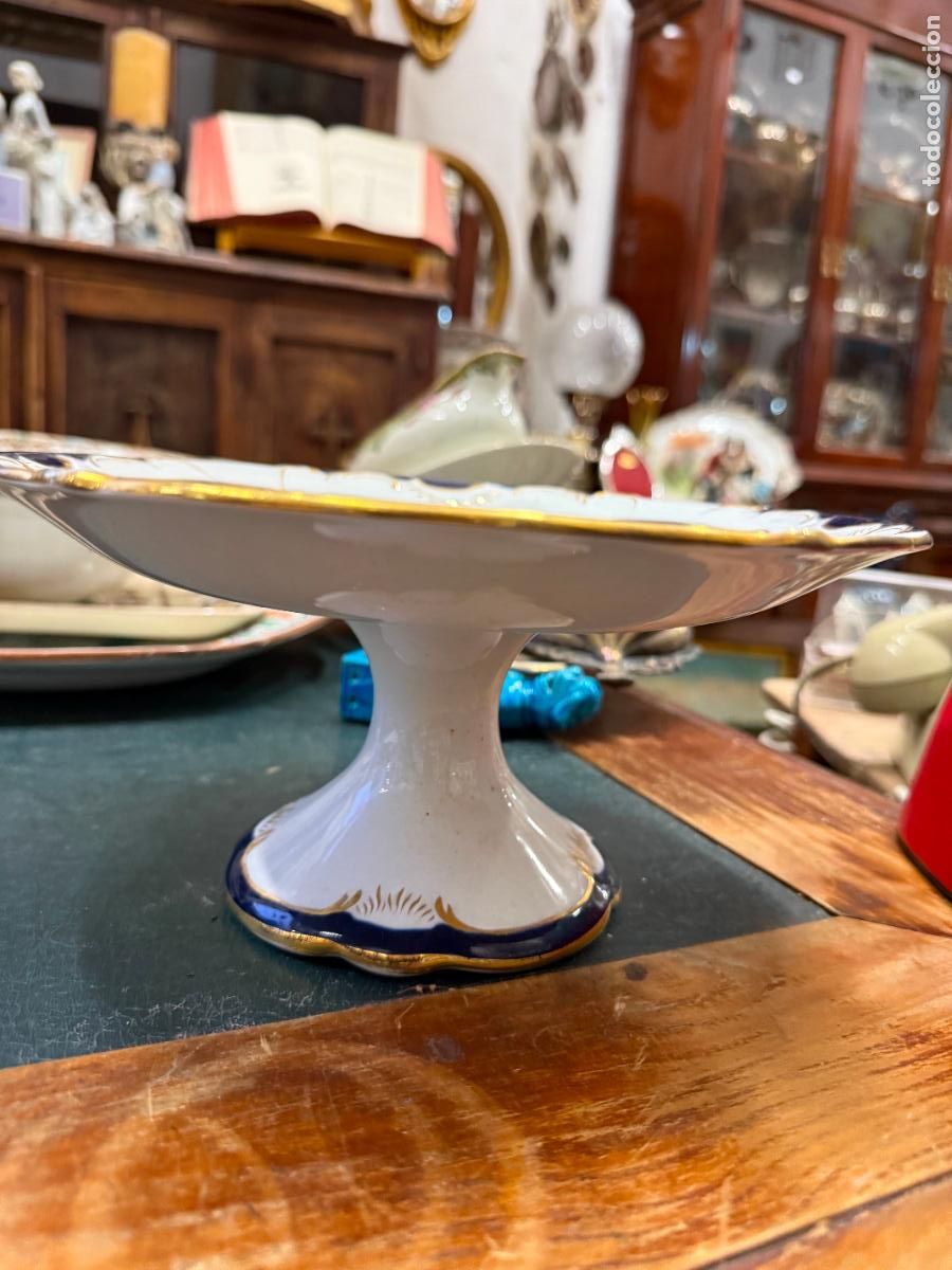 Antig&uuml;edades: ANTIGUO FRUTERO CERAMICA PICKMAN SEVILLA LA CARTUJA - MEDIDA 24X12 CM