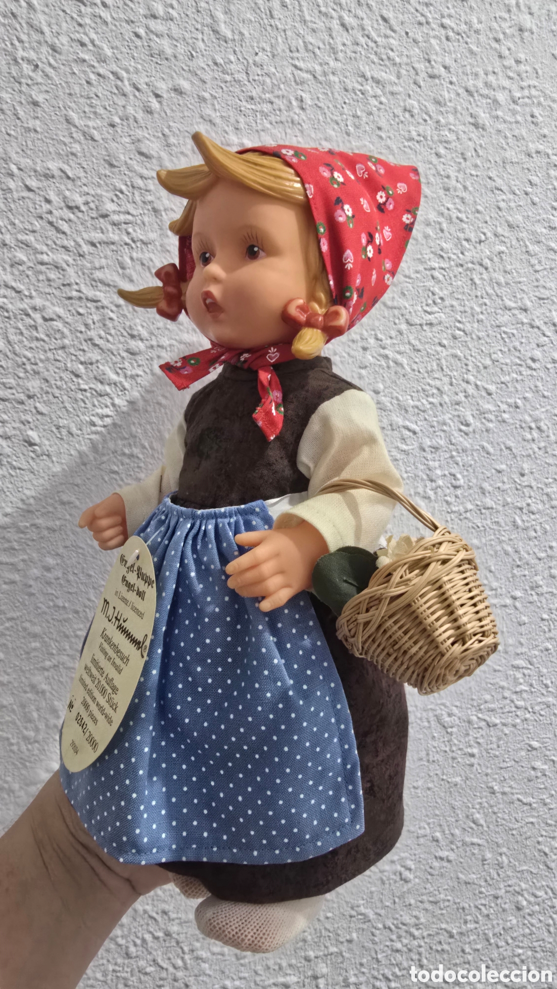 Antig&uuml;edades: Mu&ntilde;eca vinilo coleccion M.J Hummel - Foto 2