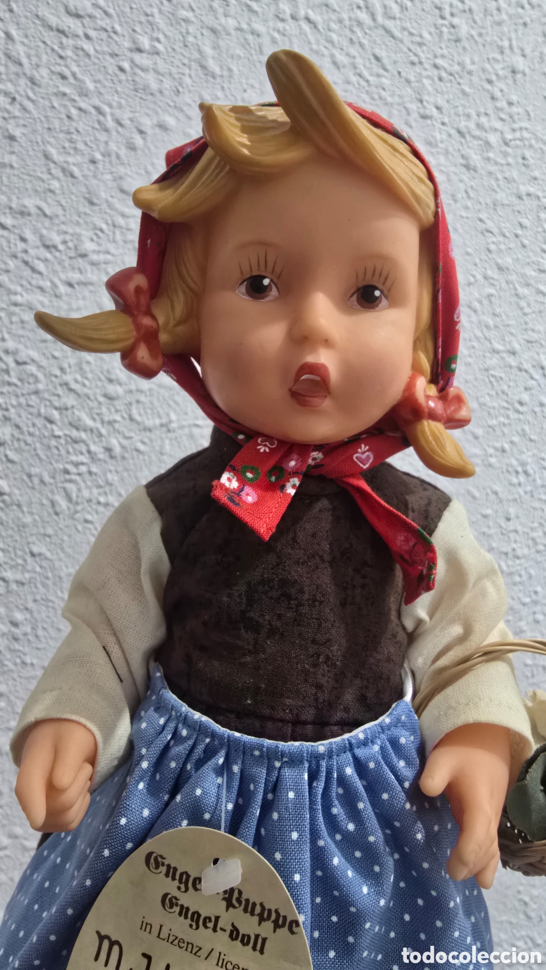 Antig&uuml;edades: Mu&ntilde;eca vinilo coleccion M.J Hummel - Foto 4