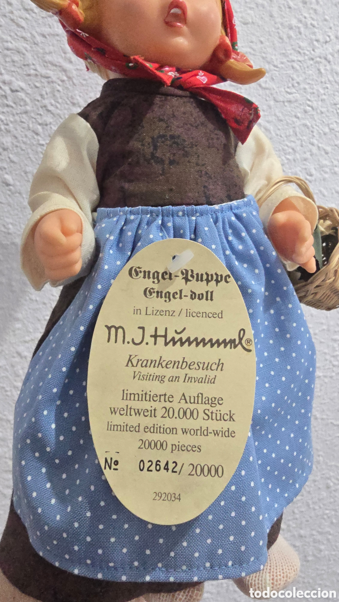 Antig&uuml;edades: Mu&ntilde;eca vinilo coleccion M.J Hummel - Foto 5