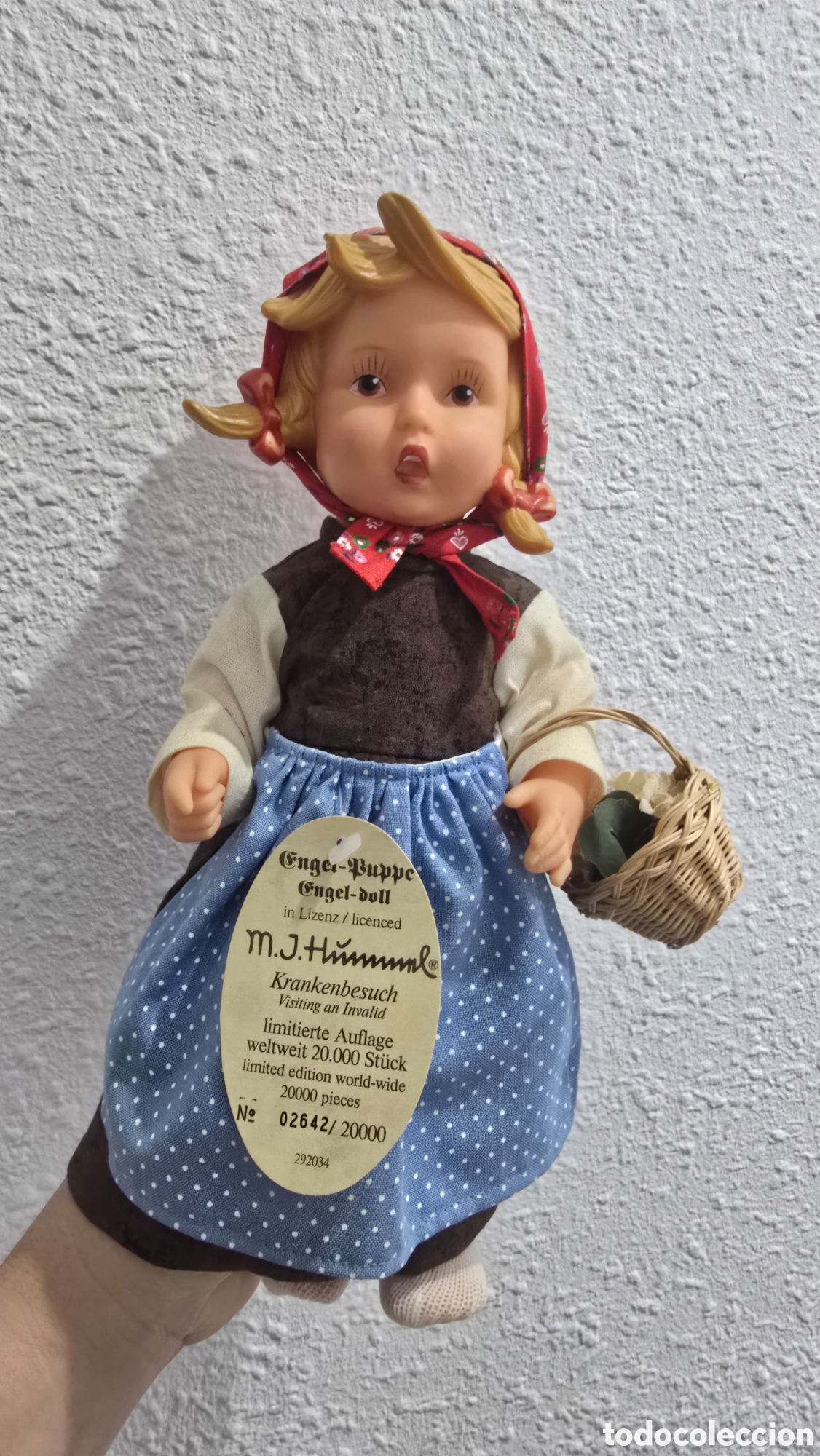 Antig&uuml;edades: Mu&ntilde;eca vinilo coleccion M.J Hummel - Foto 1