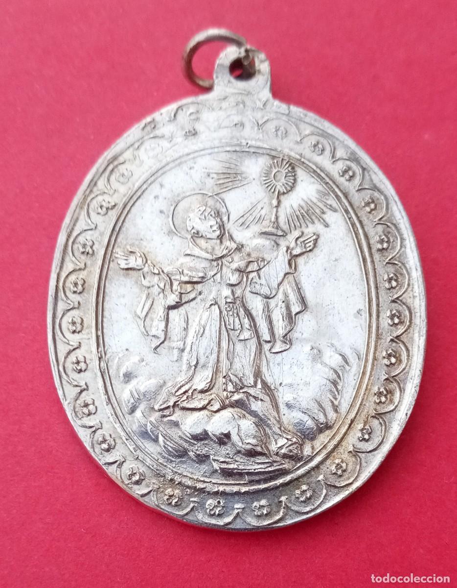 Antig&uuml;edades: Medalla Antigua Cofrad&iacute;a San Pascual Bail&oacute;n. Valencia.