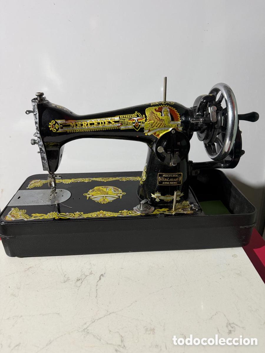 Antig&uuml;edades: M&aacute;quina de coser antigua Mercedes HA-1