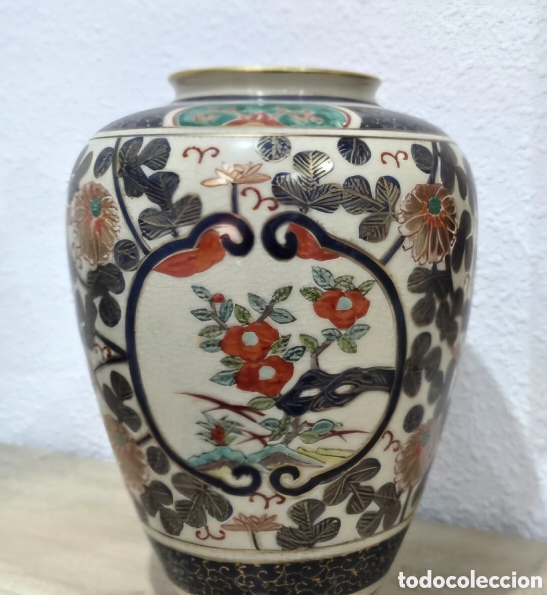 Antiques: Jarr&oacute;n de porcelana Japonesa muy antiguo