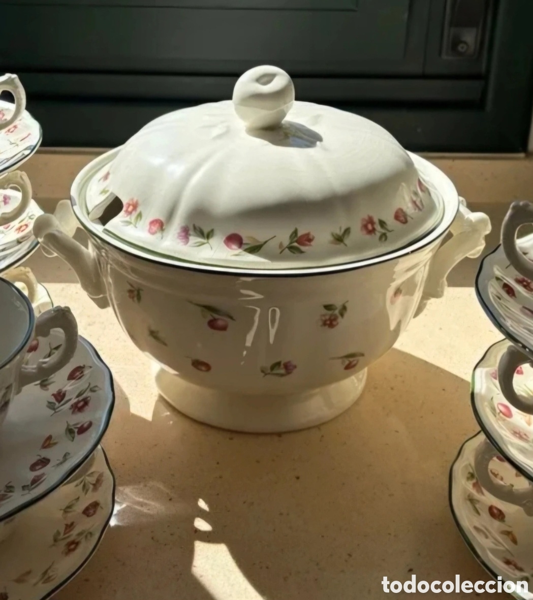Antig&uuml;edades: Sopera San Claudio Grana .Porcelana