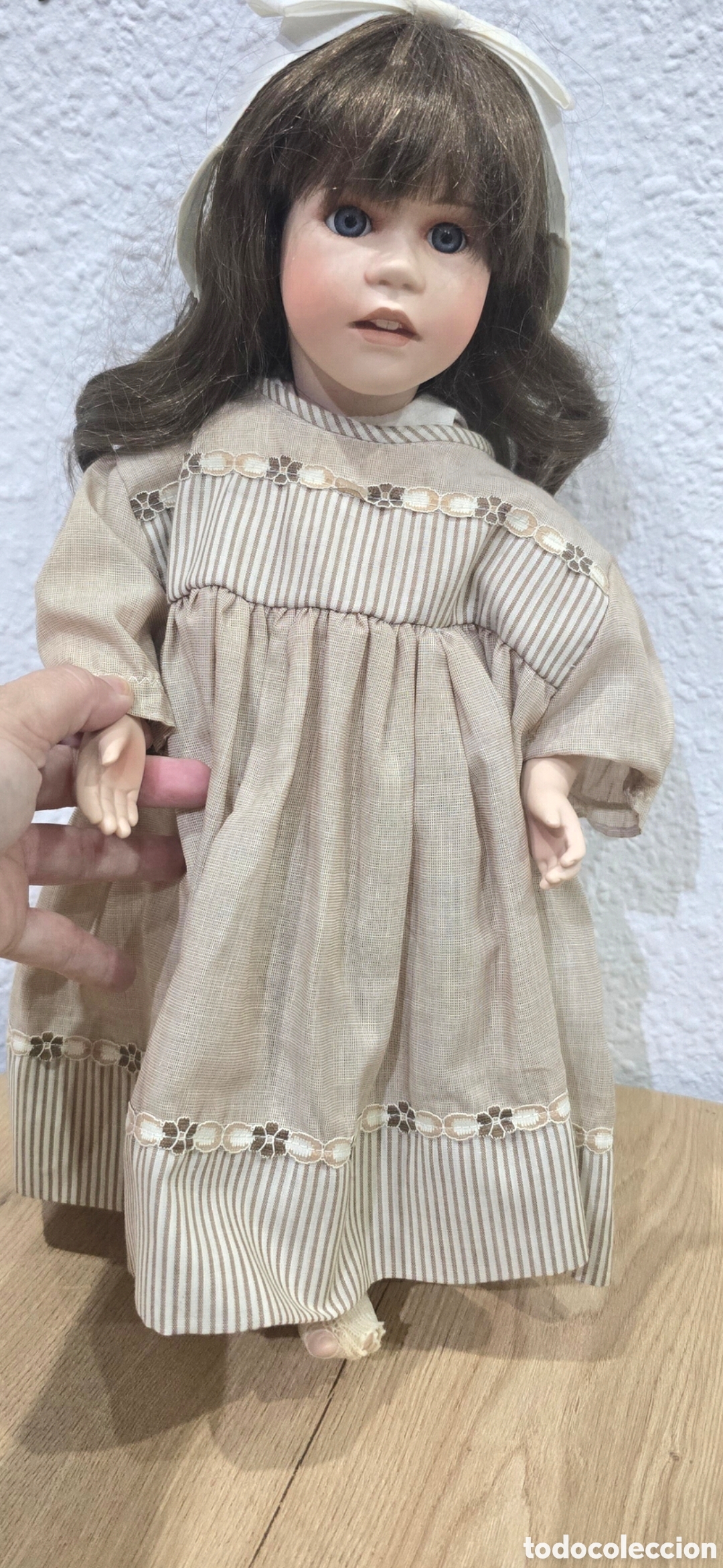 Antig&uuml;edades: Mu&ntilde;eca Porcelana Preciosa de los 80