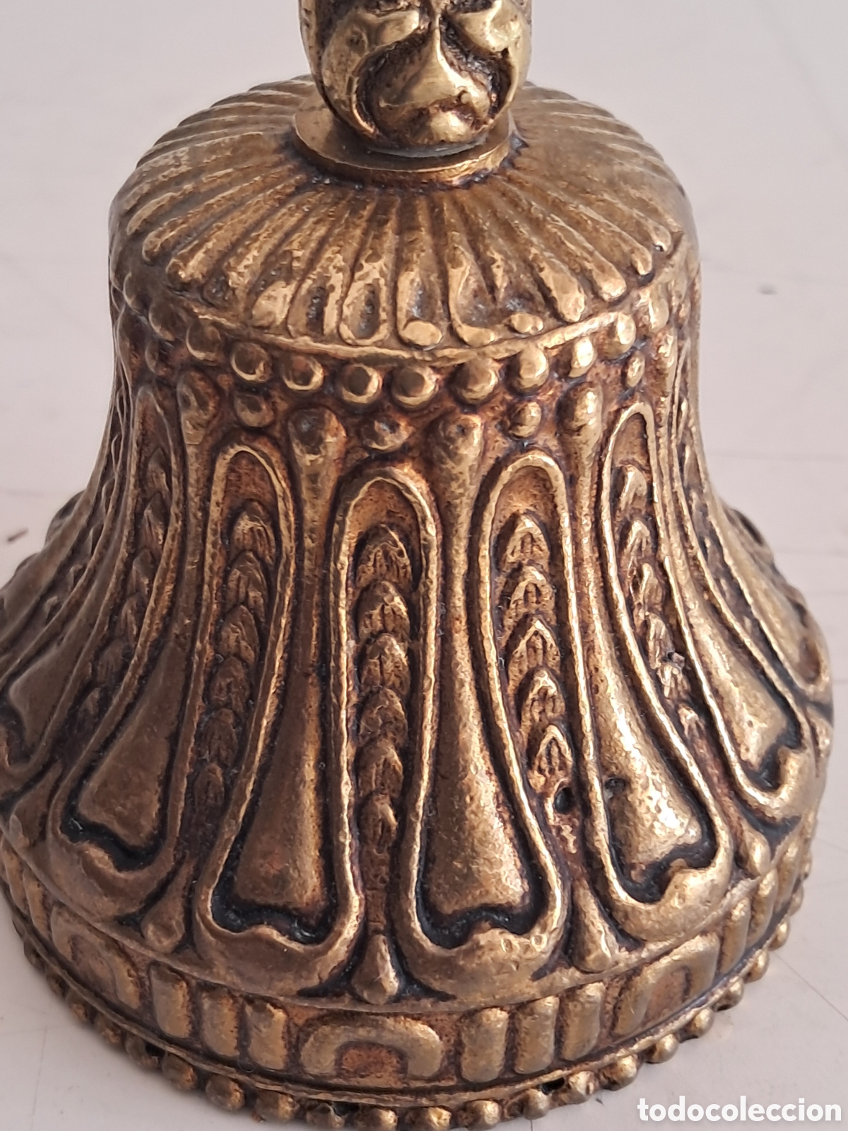 Antig&uuml;edades: Campana antigua de bronce - Foto 4