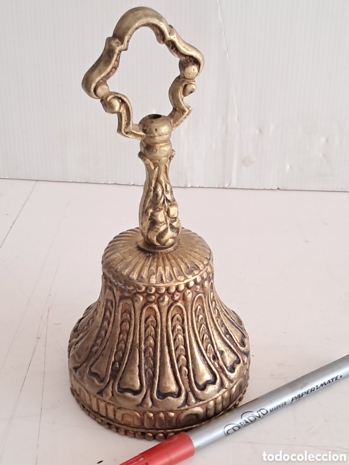 Antig&uuml;edades: Campana antigua de bronce