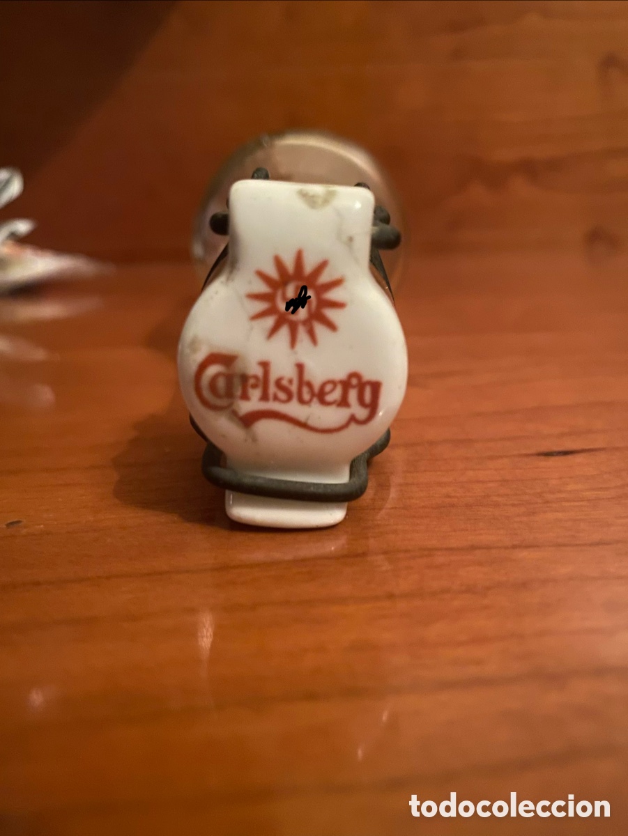 Antig&uuml;edades: Bottiglia Birra Carlsberg anni 30/40