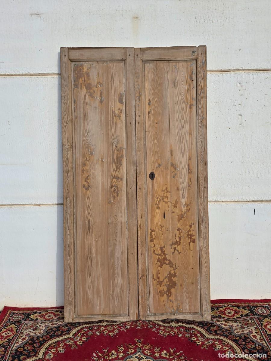 Antig&uuml;edades: Puerta antigua de interior - Foto 1