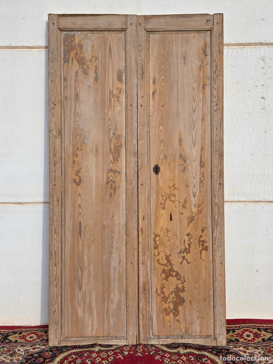 Antig&uuml;edades: Puerta antigua de interior - Foto 2