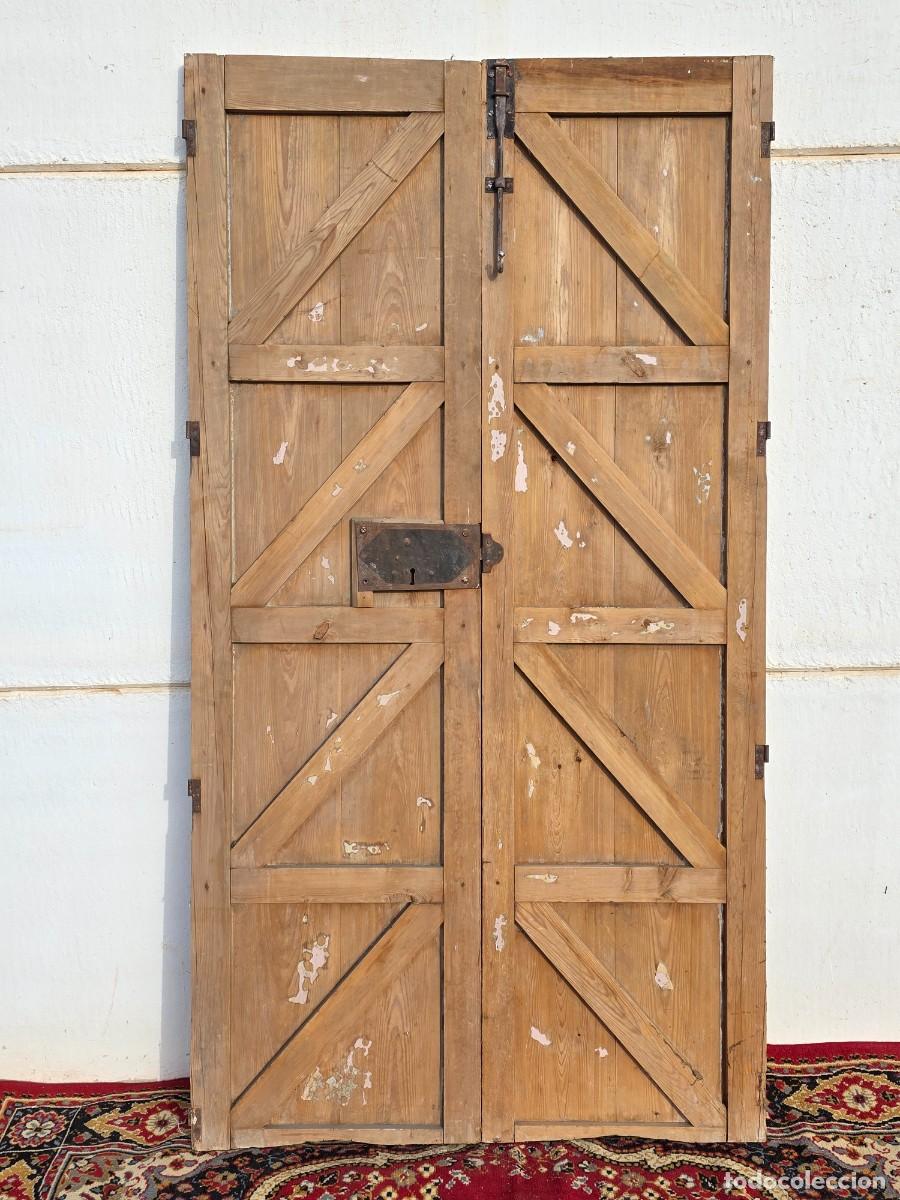 Antig&uuml;edades: Puerta antigua de interior - Foto 4