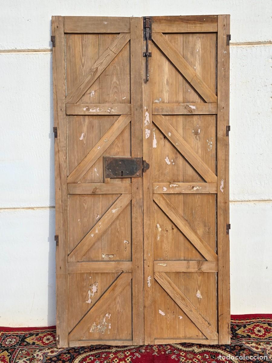 Antig&uuml;edades: Puerta antigua de interior - Foto 5