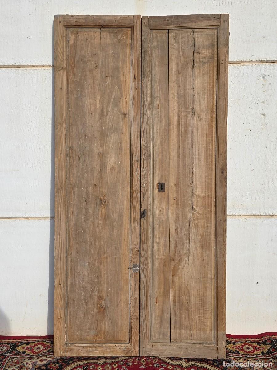 Antig&uuml;edades: Puerta antigua de interior - Foto 1