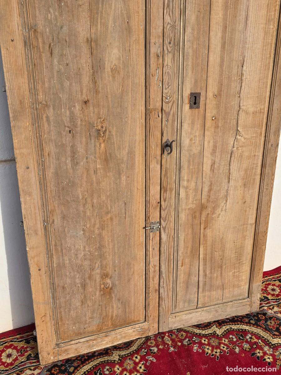 Antig&uuml;edades: Puerta antigua de interior - Foto 3