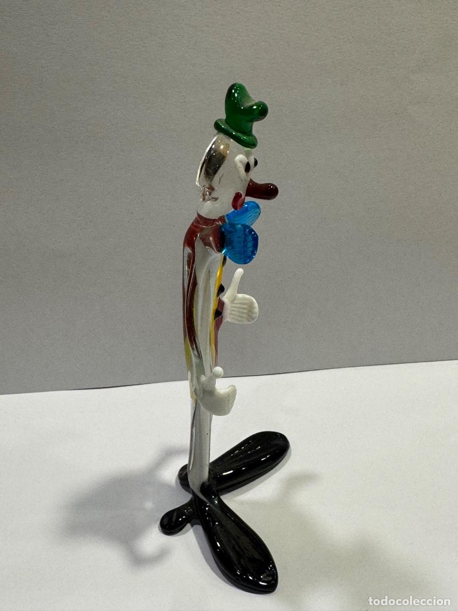Antig&uuml;edades: PAYASO DE CRISTAL DE MURANO (G) - Foto 5