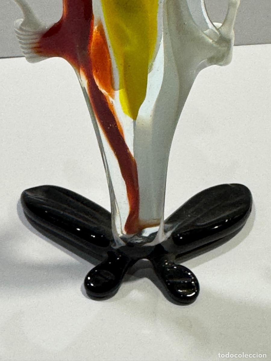 Antig&uuml;edades: PAYASO DE CRISTAL DE MURANO (G) - Foto 10