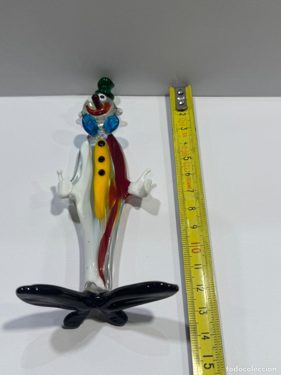Antig&uuml;edades: PAYASO DE CRISTAL DE MURANO (G) - Foto 12