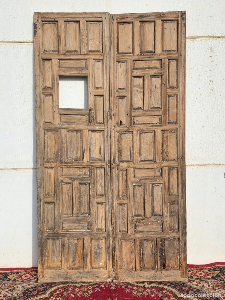 Antig&uuml;edades: Puerta antigua de interior - Foto 2