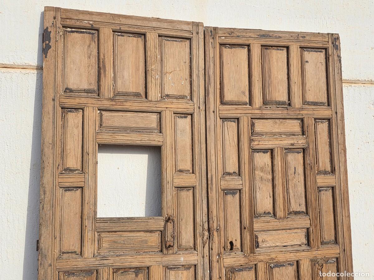 Antig&uuml;edades: Puerta antigua de interior - Foto 3