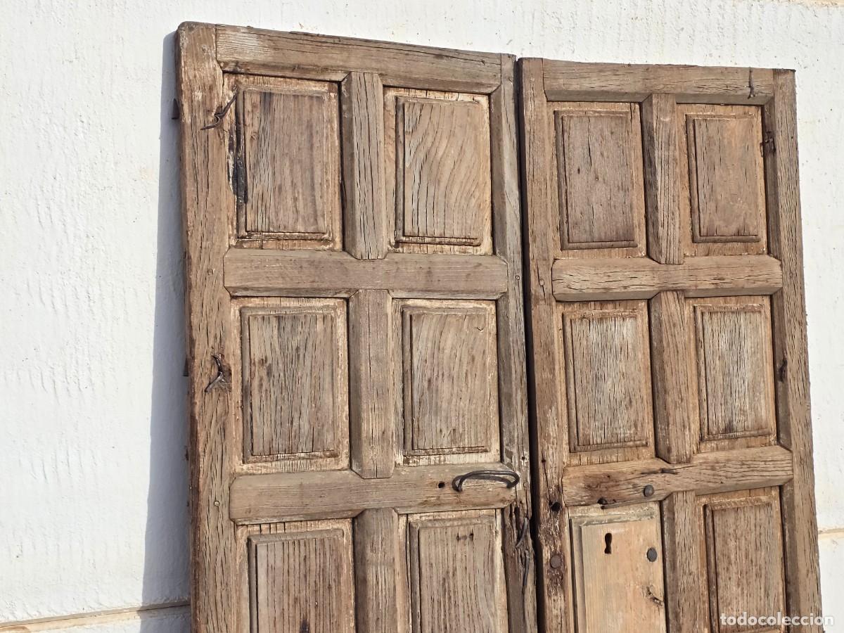 Antig&uuml;edades: Puerta antigua de interior - Foto 4