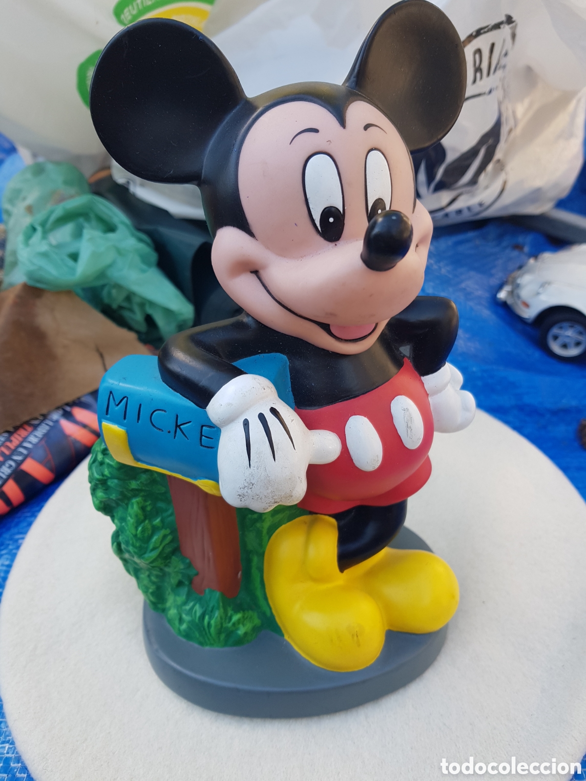 Antig&uuml;edades: ANTIGUO HUCHA A&Ntilde;OS 80 DE MICHEY DISNEY