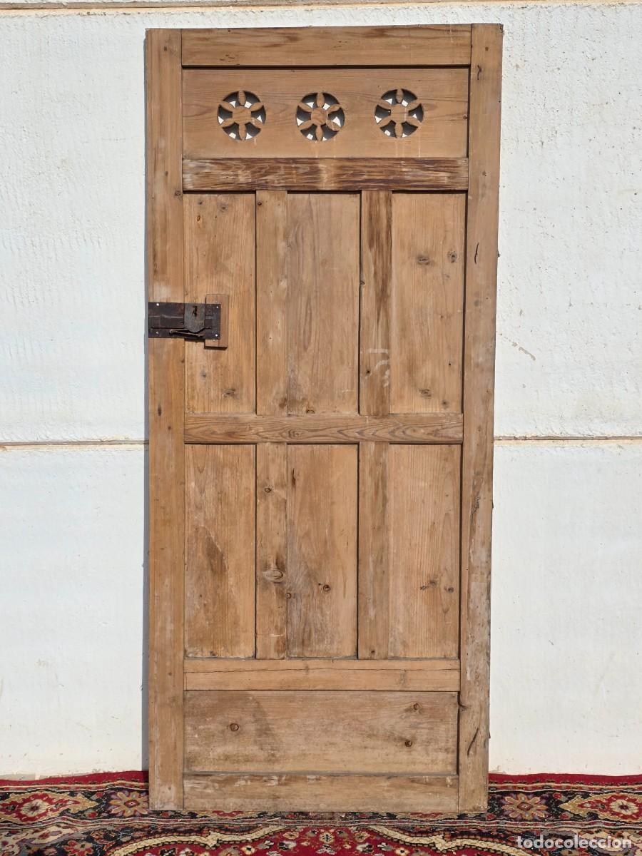 Antig&uuml;edades: Puerta antigua de interior - Foto 4