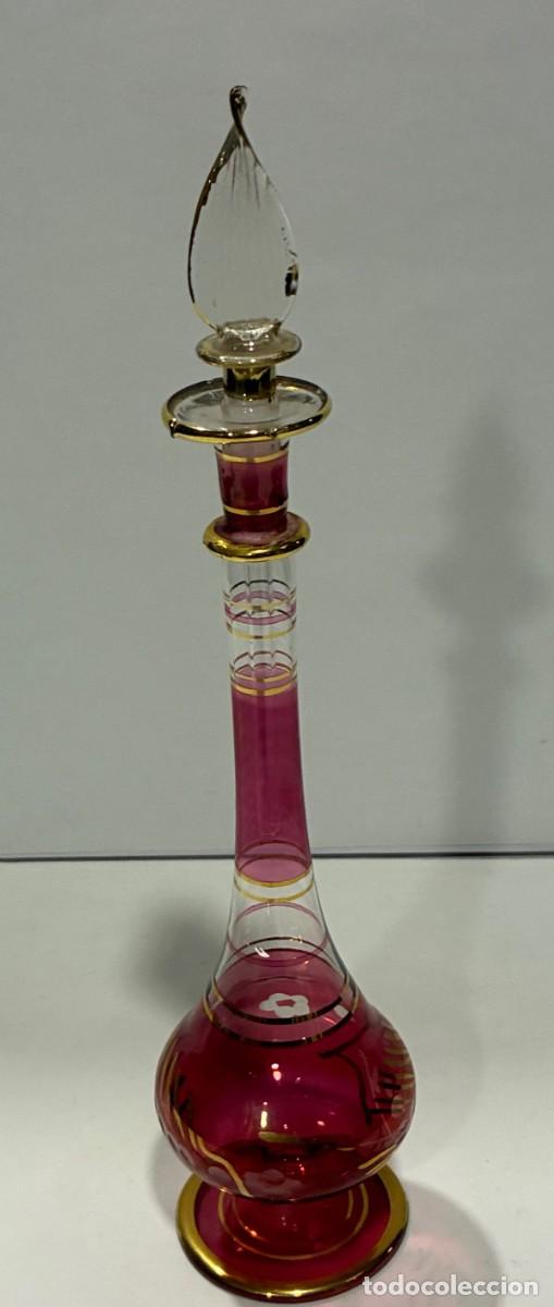 Antig&uuml;edades: FRASCO DE PERFUMA DE VIDRIO SOPLADO ORIGEN EGIPCIO
